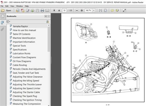 2001 Yamaha Yfm660 Yfm660rn Yfm660rnc Service Repair Manual