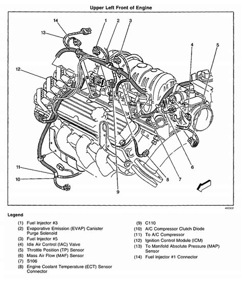 2001 chevy monte carlo engine diagram 