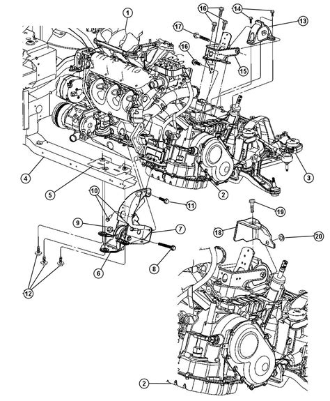 2001 chrysler town and country engine diagram 