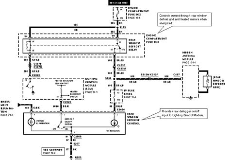 2001 crown victoria window wiring diagram 