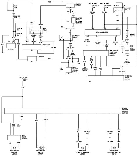 2001 dodge dakota headlight wiring diagram 
