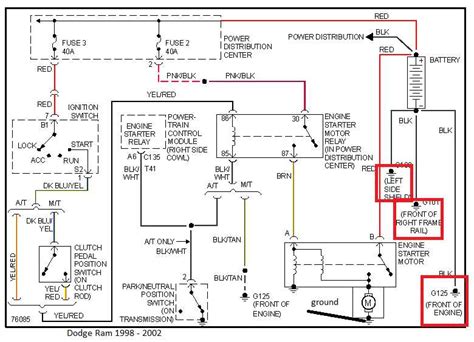 2001 dodge ram fuel pump wiring diagram 