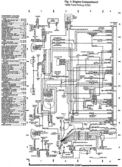 2001 f250 sel wiring diagram schematic 