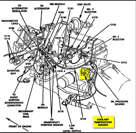 2001 ford ranger engine diagram 