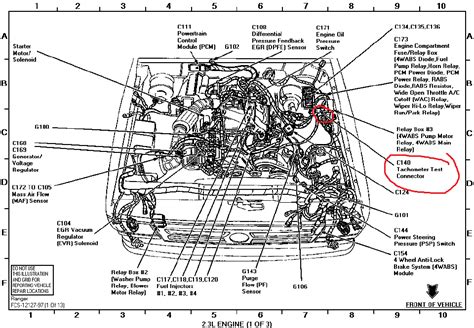 2001 ford ranger motor diagram 