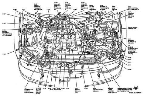 2001 mercury sable engine diagram 