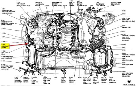 2001 mustang wiring harness diagram 