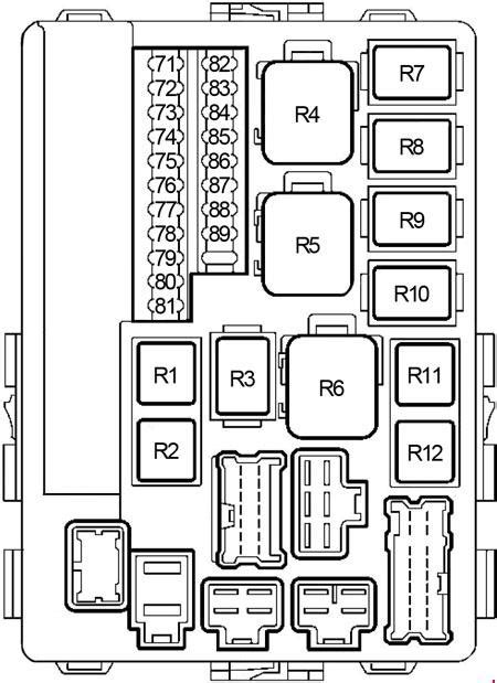 2001 nissan murano fuse box diagram 