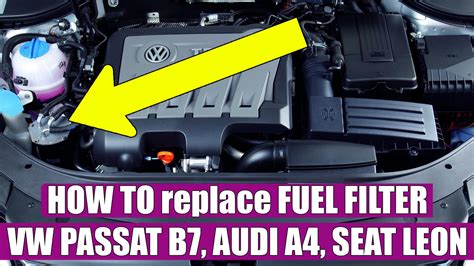 2001 volkswagen passat fuel filter location 