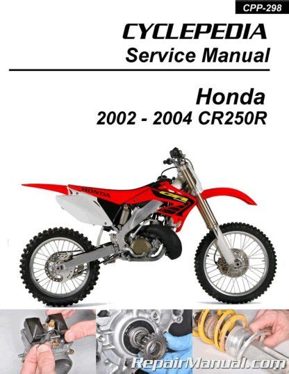 2002 2003 Honda Cr250r Service Repair Manual Instant Download