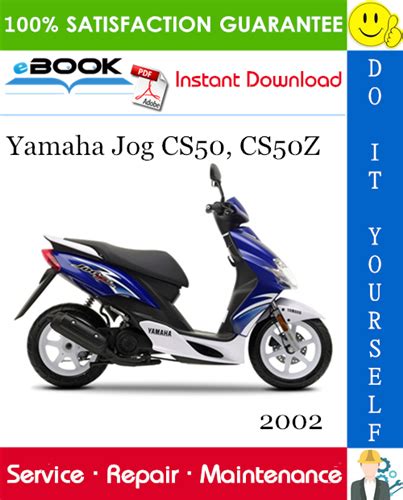 2002 2003 Yamaha Cs50 Z Jog Scooter Workshop Factory Service Repair Manual