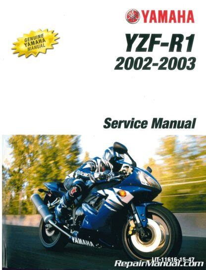 2002 2003 Yamaha Yzf1000r1 Service Repair Factory Manual Instant Download