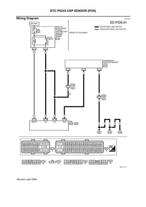 2002 2004 nissan maf 5 wire plug diagram 