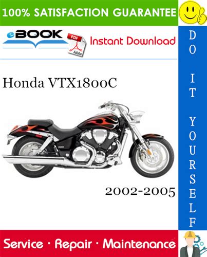 2002 2005 Honda Vtx1800c Service Repair Manual