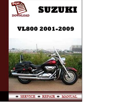 2002 2009 Suzuki Vl800 Workshop Service Repair Manual Download