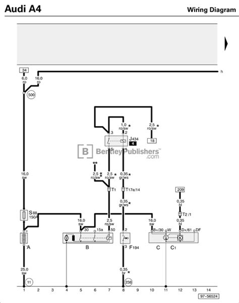 2002 Audi A4 Fuel Pump Wiring Diagram