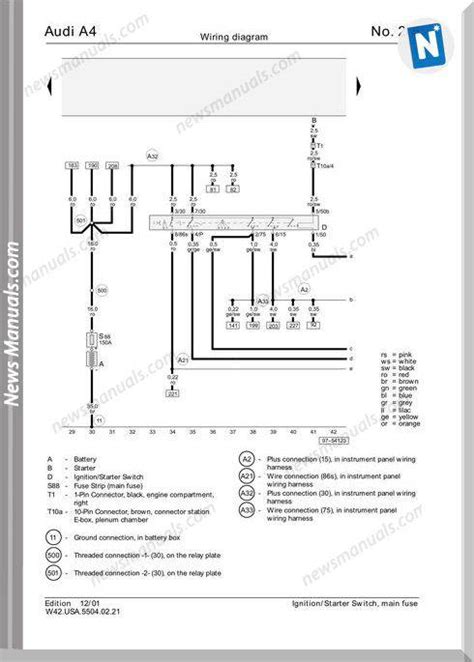 2002 Audi A6 Wiring Diagram