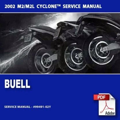 2002 Buell Cyclone M2 M2l Workshop Service Repair Manual Download