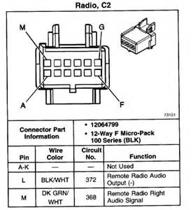 2002 Chevy Impala Radio Wiring Diagrams