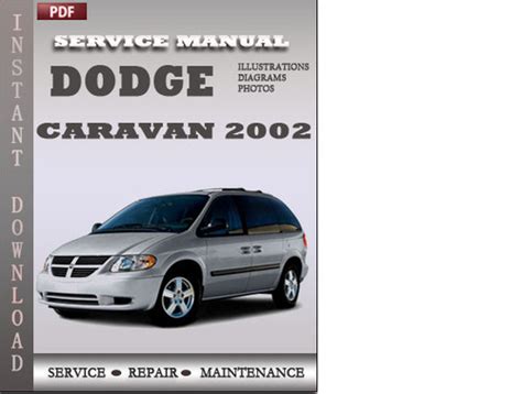 2002 Dodge Caravan Service Repair Manual Download