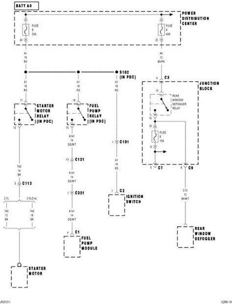 2002 Dodge Stratus Wiring Diagram