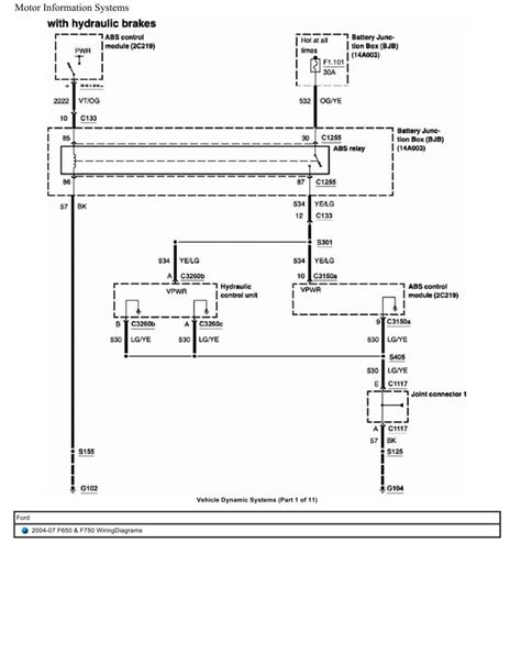 2002 Ford F650 Wiring Diagram