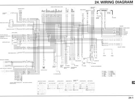 2002 Honda Foreman Wiring Diagram