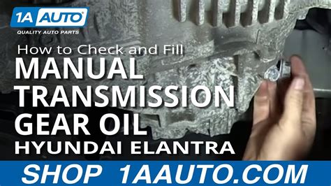 2002 Hyundai Elantra Manual Transmission Removal