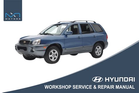 2002 Hyundai Santa Fe Service Repair Manual Software