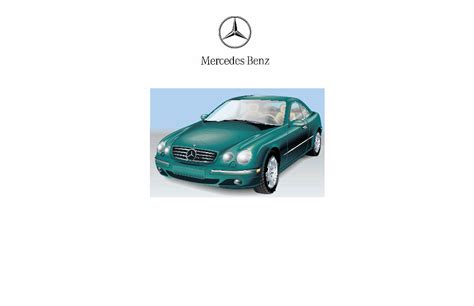 2002 Mercedes Benz Cl Class Cl600 Sport Owners Manual