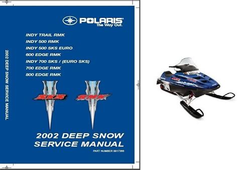 2002 Polaris Deep Snow Snowmobile Service Repair Manual