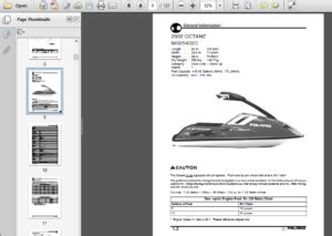 2002 Polaris Octane Workshop Service Repair Manual Download