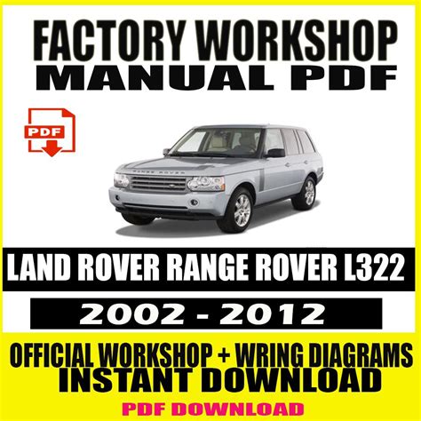 2002 Range Rover Repair Service Manual