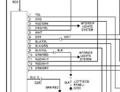 2002 Rodeo Radio Wiring Diagram