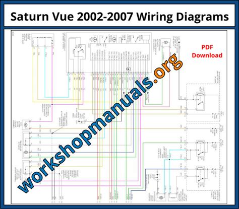 2002 Saturn Vue Wiring Diagram