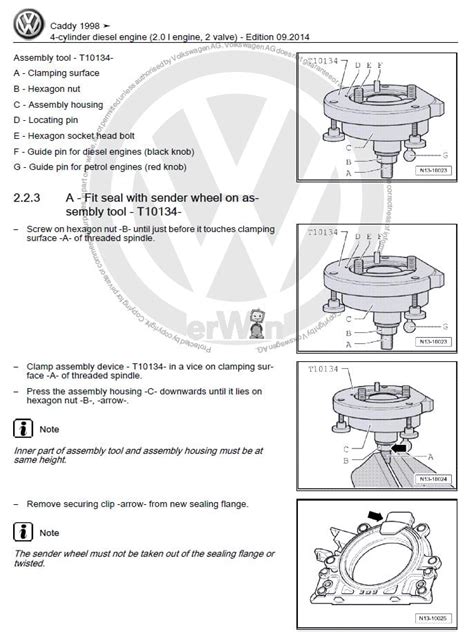 2002 Volkswagen Caddy Owners Manual