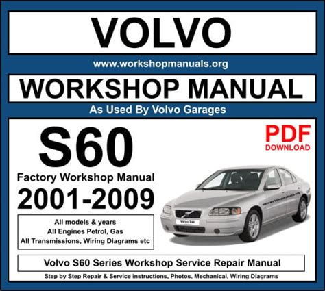 2002 Volvo S60 Service Repair Manual Software