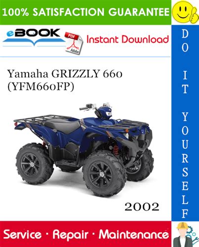 2002 Yamaha Atv Yfm660fp Grizzly Service Manual Download