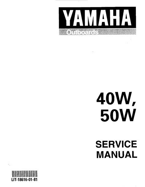 2002 Yamaha C40 Tlra Outboard Service Repair Maintenance Manual Factory Service Manual