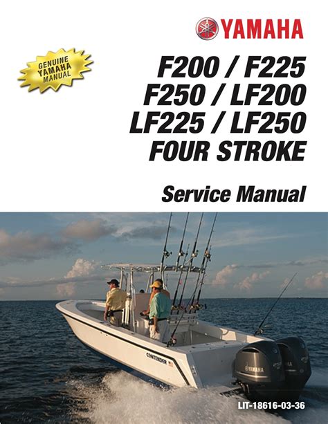 2002 Yamaha Lf225tura Outboard Service Repair Maintenance Manual Factory