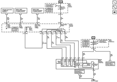 2002 buick rendezvous blower motor wiring diagram 