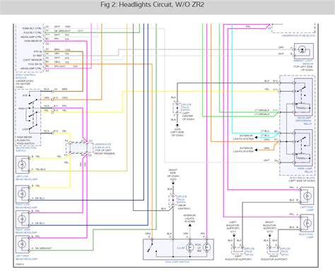2002 chevy s10 headlight wiring 