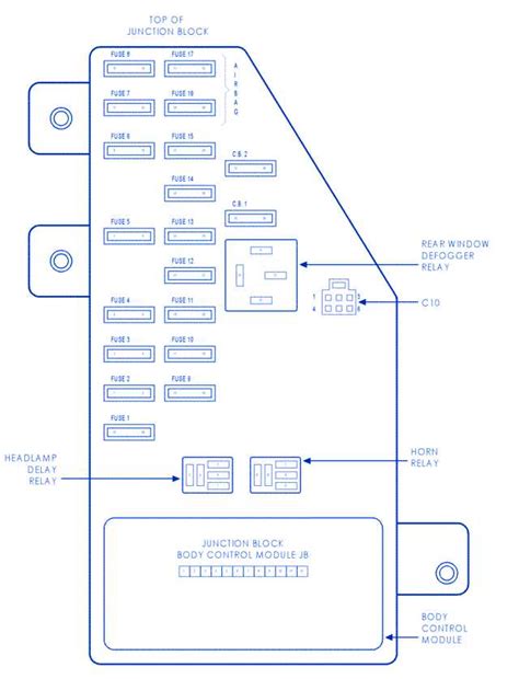 2002 dodge neon fuse diagram 