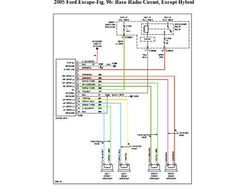 2002 escape stereo wiring diagram 