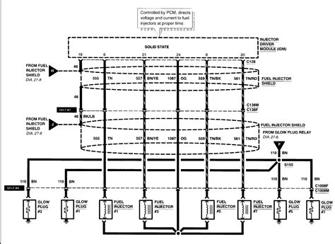 2002 f250 glow plug relay wiring diagram 