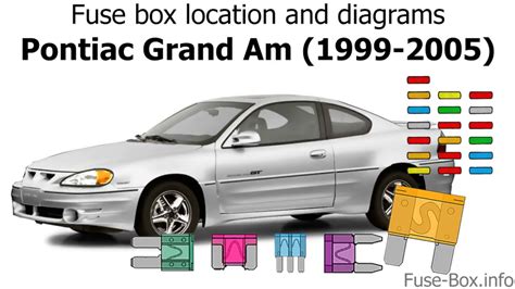 2002 grand am fuse box diagram 