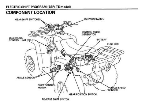 2002 honda foreman 450 wiring diagram 