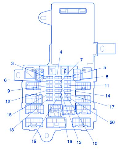 2002 lexus is 300 fuse box diagram wiring 