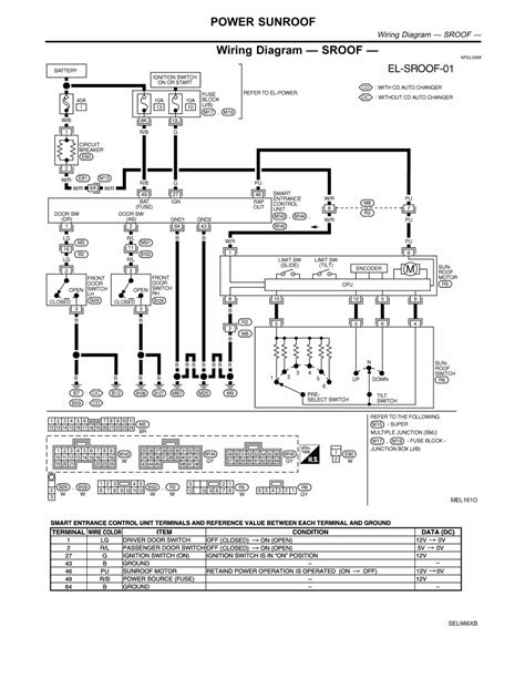 2002 nissan maxima stereo wiring diagram 