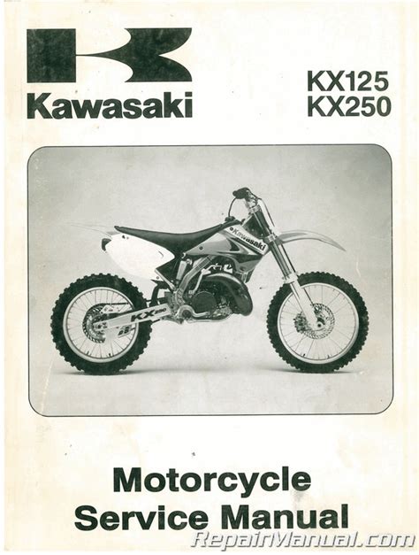 2003 2004 Kawasaki Kx125 Kx250 Kx125 M1 M2 Kx250 M1 M2 Models Service Manual